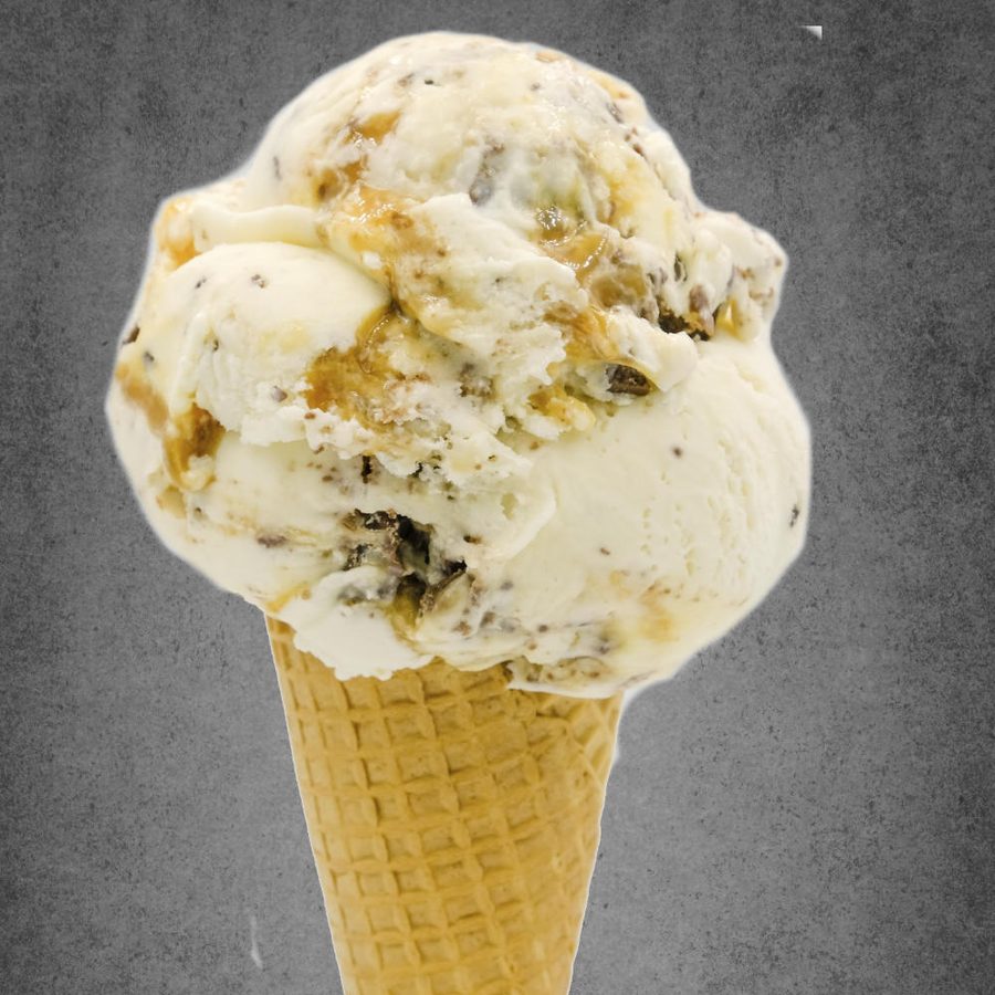 Cleopatra ice cream cone
