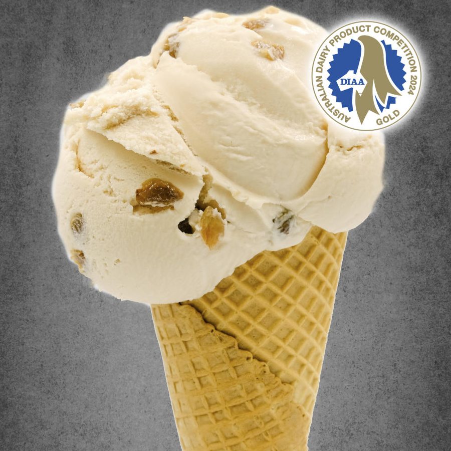 Rum & Raisin ice cream cone