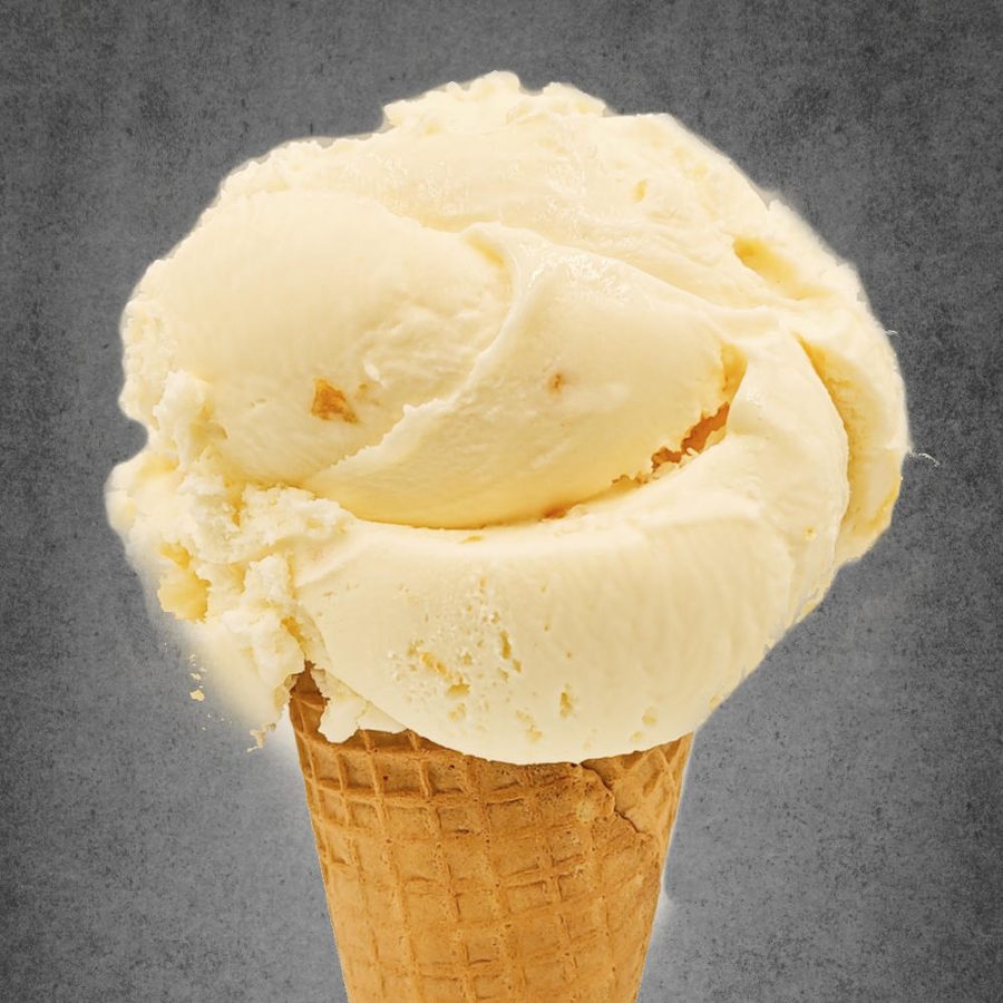 Yuzu Honey ice cream cone